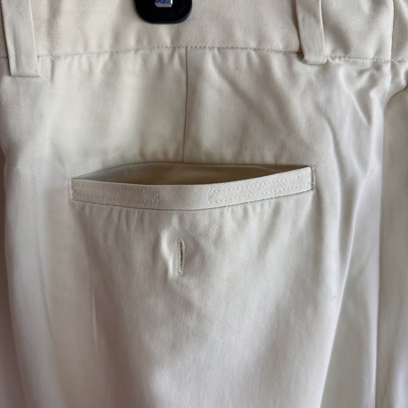 Tommy Bahama Men’s Cream Chino Relax Dress Work Pants, size 34 - Picture 8 of 11